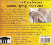 End of Life Care Issues Death, Dying, and Grief: A Guide for Healthcare Providers, Patients, and Families on the Care of the Dying [AUDIOBOOK] [CD] (End ... Care Issues (University of Health Care))