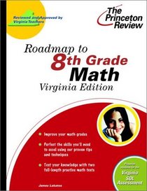 Roadmap to 8th Grade Math, Virginia Edition (State Test Preparation Guides)