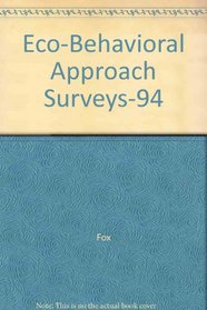 Eco-Behavioral Approach Surveys-94