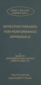 Effective Phrases for Performance Appraisals: A Guide to Successful Evaluations (Appraisalpro Books)