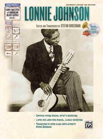Lonnie Johnson (Book & CD) (Stefan Grossman's Early Masters of American Blues Guitar)