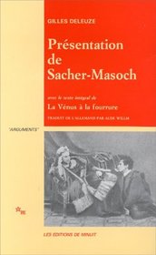 Prsentation de Sacher-Masoch : La Vnus  la fourrure