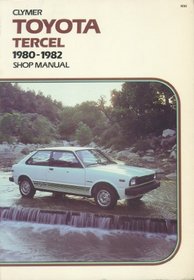Toyota Tercel, 1980-1982: Shop manual