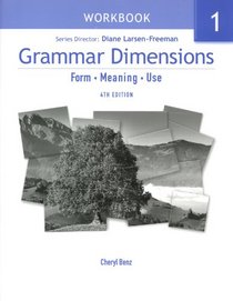 Grammar Dimensions: Workbook Bk. 1