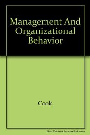 Management and Organizational Behavior