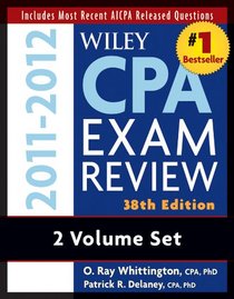 Wiley CPA Examination Review 38th Edition 2010-2011, Set