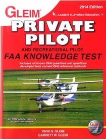 Private Pilot and Recreational Pilot FAA Knowledge Test: For the FAA Computer-base Pilot Knowledge Test