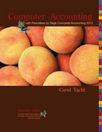Computer Accounting with Peachtree Complete by Sage Complete Accounting 2012 CD