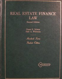 Real Estate Finance Law With 1989 Pocket Part (Hornbook Series Student Edition)