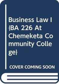 Business Law I {BA 226 At Chemeketa Community College}