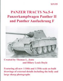 Panzerkampwagen Panther II and Panther Ausf.F (Panzer Tracts, # 5-4)