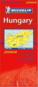 Michelin Hungary 2004/Michelin Hongrie 2004 (Michelin Maps)