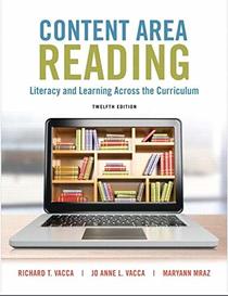 Content Area Reading: Literacy and Learning Across the Curriculum (12th Edition)