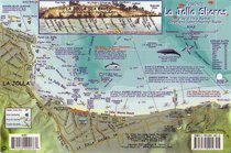 Franko's La Jolla Shores Map & Kelp Forest Creatures Identification Guide