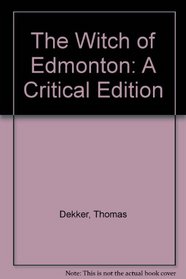 WITCH EDMONTON (Renaissance drama)