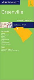 Rand Mcnally Greenville, South Carolina: Local Street Detail (Rand McNally Folded Map: Cities)