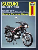 Suzuki GT, ZR and TS50 1979-89 Owner's Workshop Manual (Motorcycle Manuals)