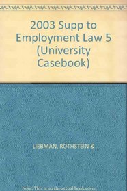 Employment Law: Statutory Supplement (University Casebook)