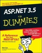 ASP.NET 3.5 For Dummies (For Dummies (Computer/Tech))