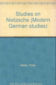 Studies on Nietzsche (Modern German studies)