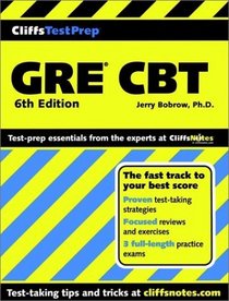 Cliff Notes Test Prep: Gre Cbt