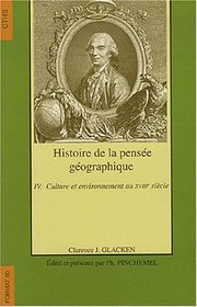 Histoire de la pensée géographique (French Edition)