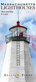 Massachusetts Lighthouses Map - Illustrated Guide