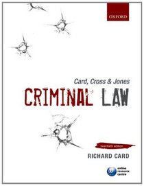 Card, Cross & Jones: Criminal Law