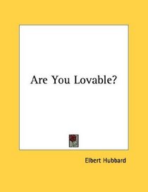 Are You Lovable?