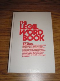 THE LEGAL WORD BOOK