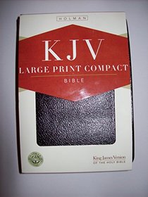 HOLMAN KJV King James Version Large Print Compact Bible 4x6x1.25