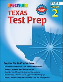 Spectrum Texas Test Prep, Grade 2 (Specturm Series)