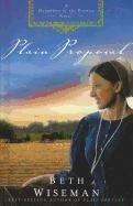 Plain Proposal (Thorndike Press Large Print Christian Fiction)