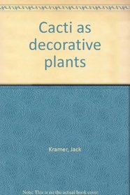 Cacti as decorative plants