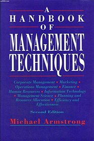 A Handbook of Management Techniques