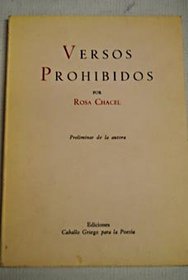 Versos prohibidos (Coleccion Pentesilea ; 2) (Spanish Edition)