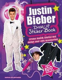 Justin Bieber Dress-up Sticker Book