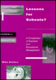 Lessons for Schools?: A Comparison of Business and Educational Management (Cassell Education)