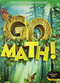 Houghton Mifflin Harcourt Go Math! Alabama: Student Edition and Practice Book Bundle, 1 Year Grade 1 2012