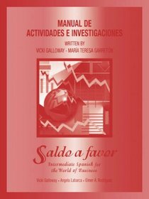 Saldo a favor, Workbook : Intermediate Spanish for the World of Business