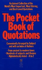 The Pocket Book of Quotations