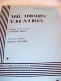 Mr. Hobbs' Vacation.