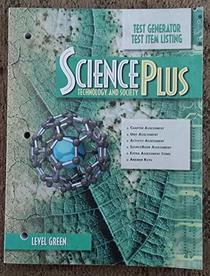 Science Plus Test Generator for level green