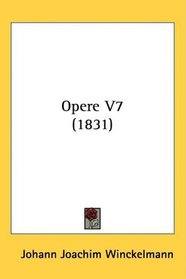 Opere V7 (1831) (Italian Edition)