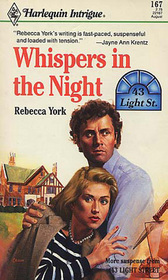 Whispers in the Night (43 Light Street, Bk 3) (Harlequin Intrigue, No 167)