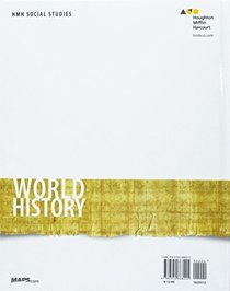HMH Social Studies World History: Student Edition 2018