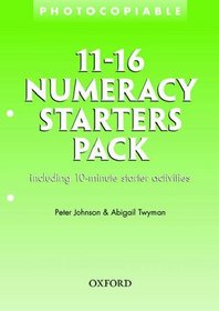 11-16 Numeracy: Starters Pack