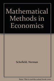 Mathematical Methods in Economics
