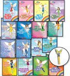 Rainbow Magic 16-Book Sampler Set: Selected Books from The Jewel Fairies, The Rainbow Fairies, and The Pet Fairies Series [Topaz Fairy-Dust Necklace Included!]