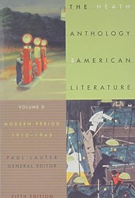 Lauter Anthology Of American Literature Volume D Fifth Edition Plus Dospassos Nineteen Hundred And Nineteen Volume Two Of The Usa Trilogy